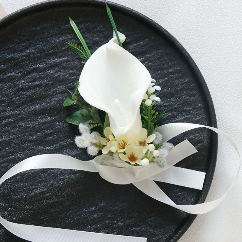 Calla Lily Event Wrist Corsage